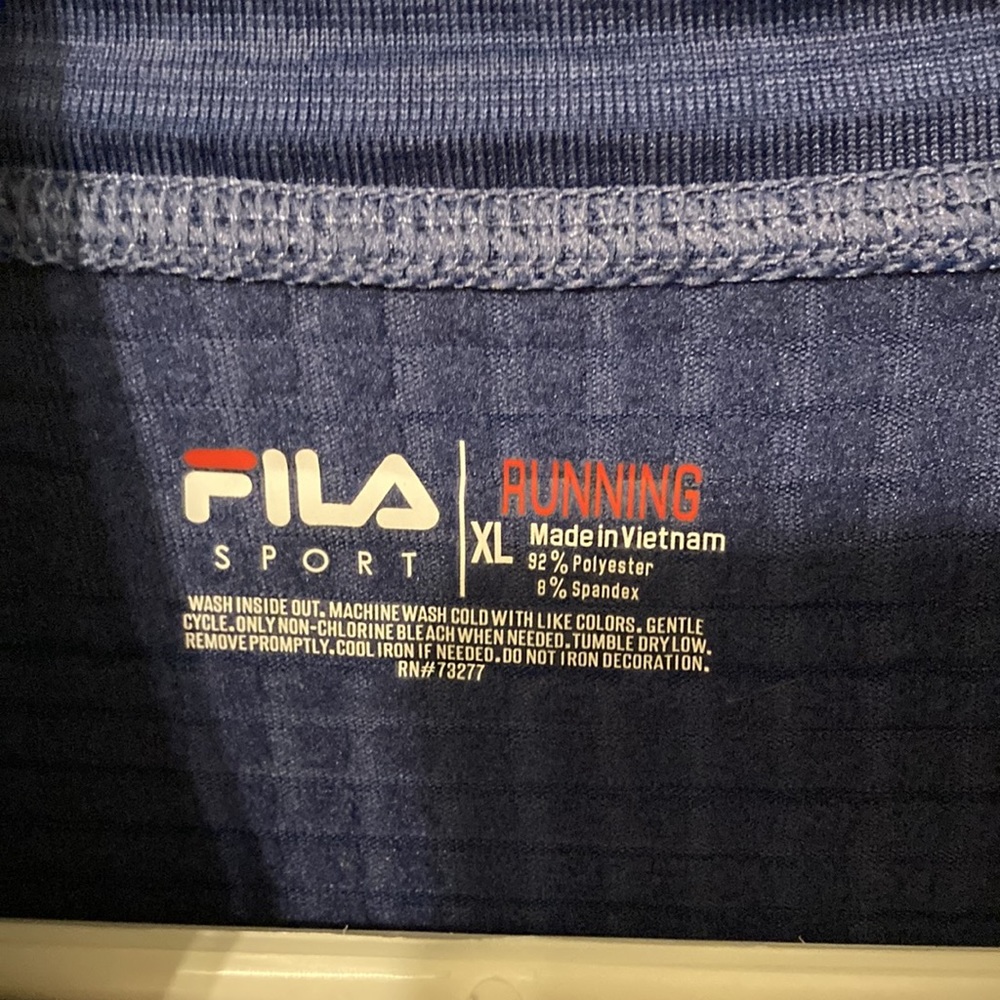 Fila 1/4 zip reflective dot sport long sleeve - Picture 4 of 10